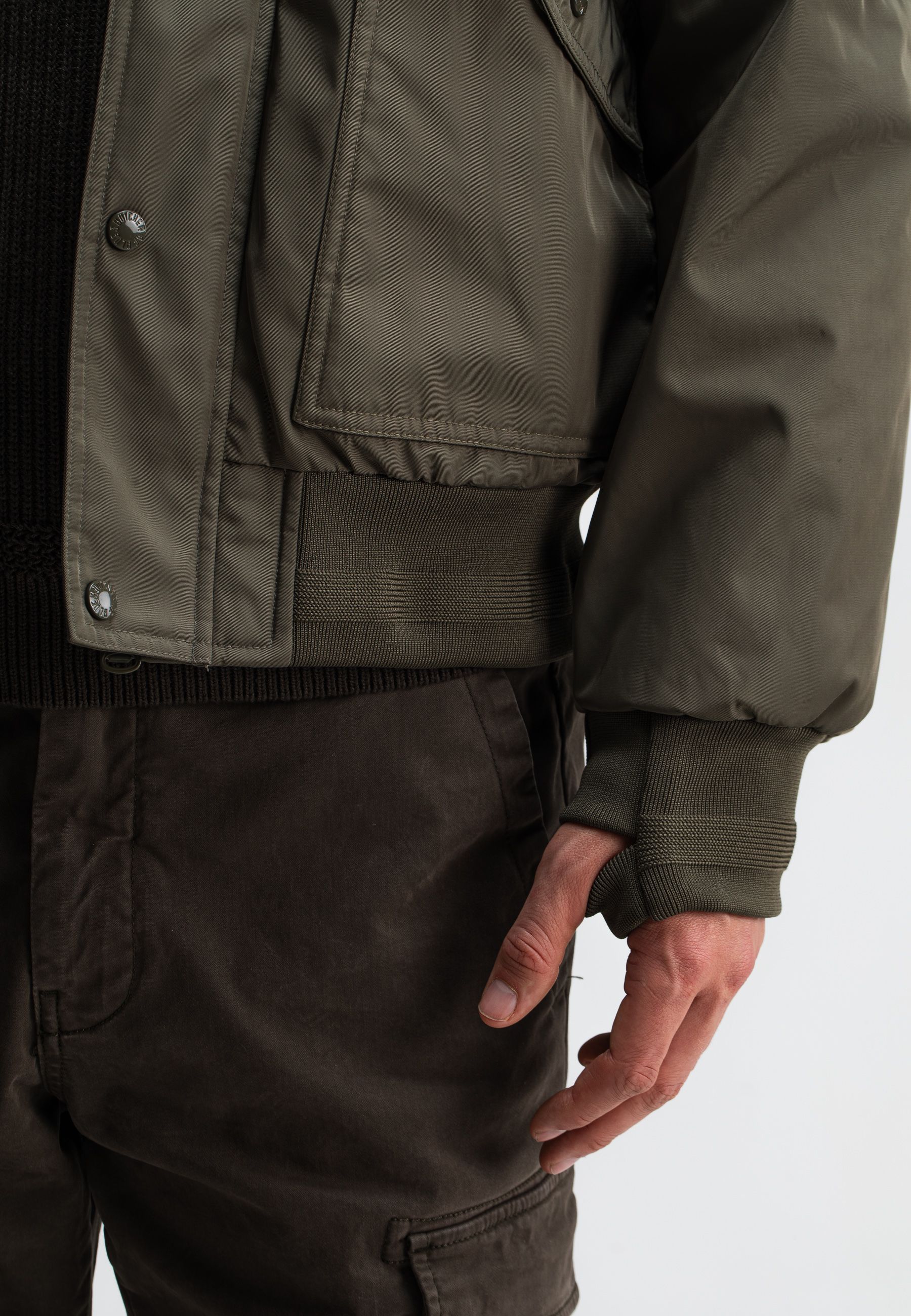 Carlo Satin Flight Bomber