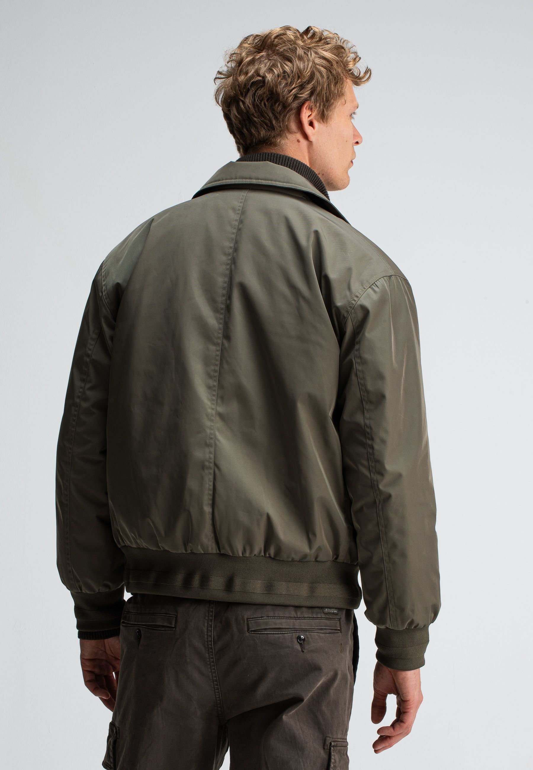 Carlo Satin Flight Bomber