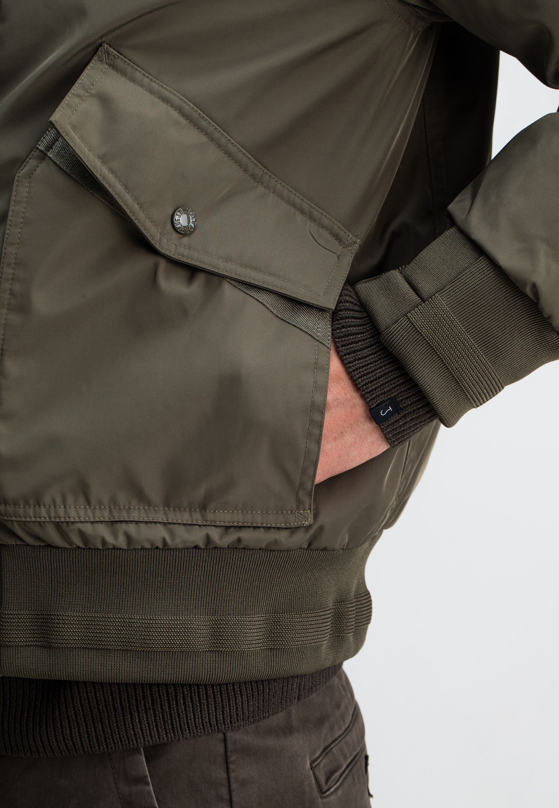 Carlo Satin Flight Bomber