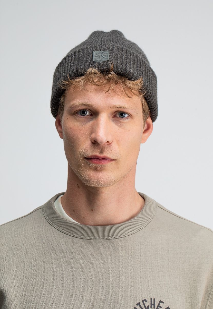 Army Wool Hook Beanie