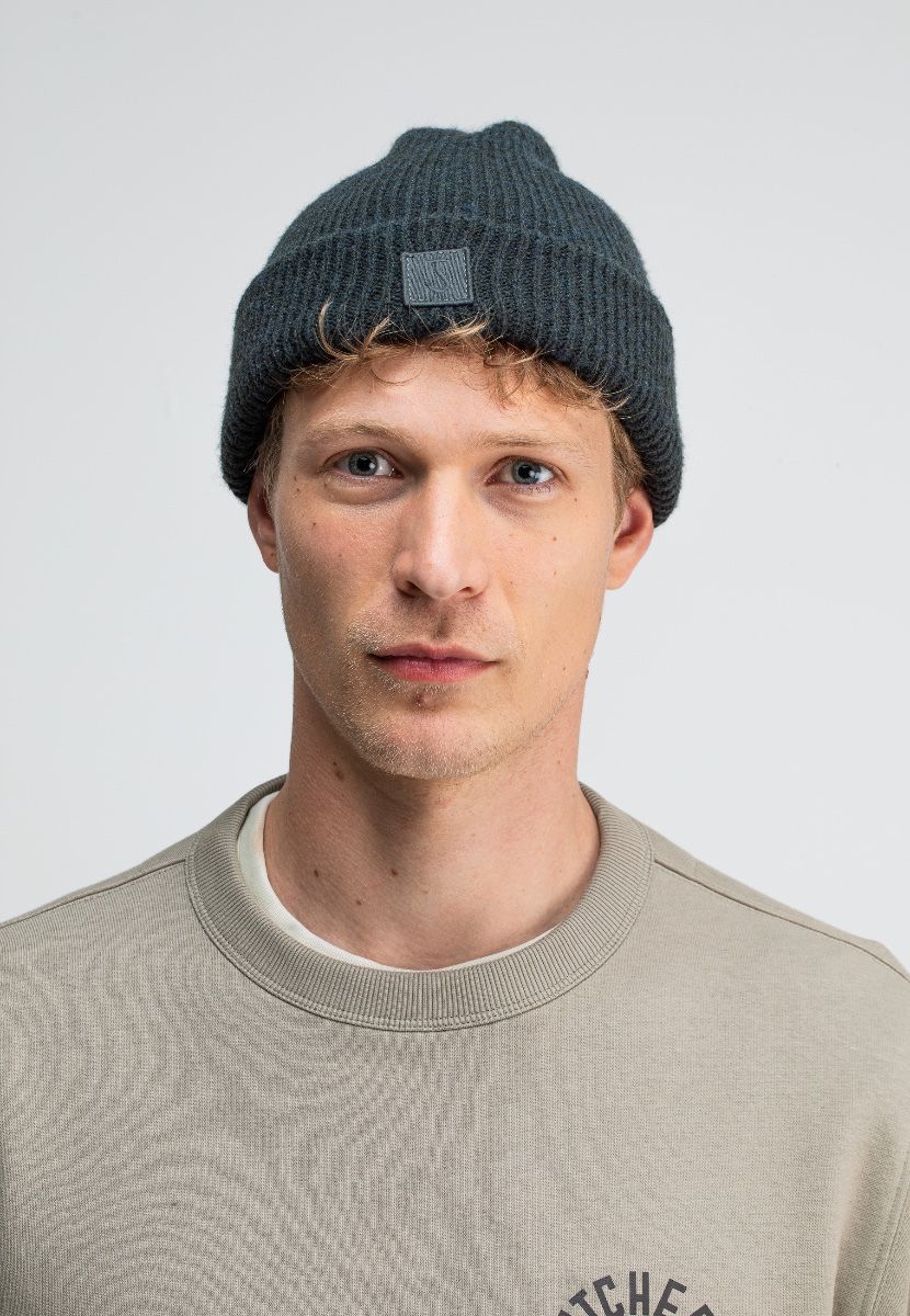 Army Wool Hook Beanie