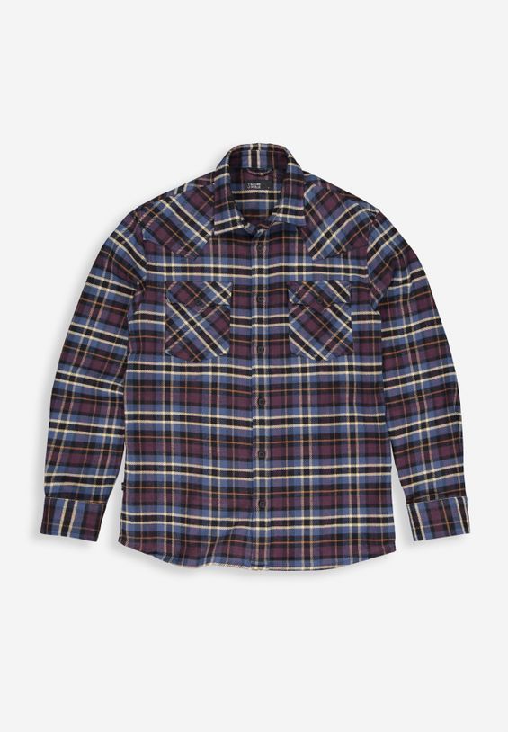 Lanton Western Check Shirt