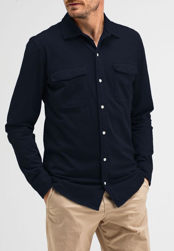 Finn Pocket Jersey Overshirt