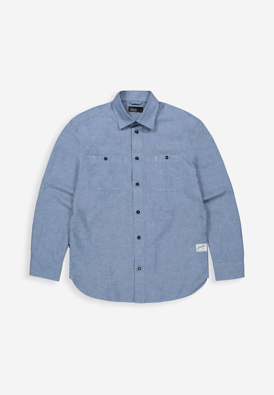 Aidan Worker Chambray Shirt