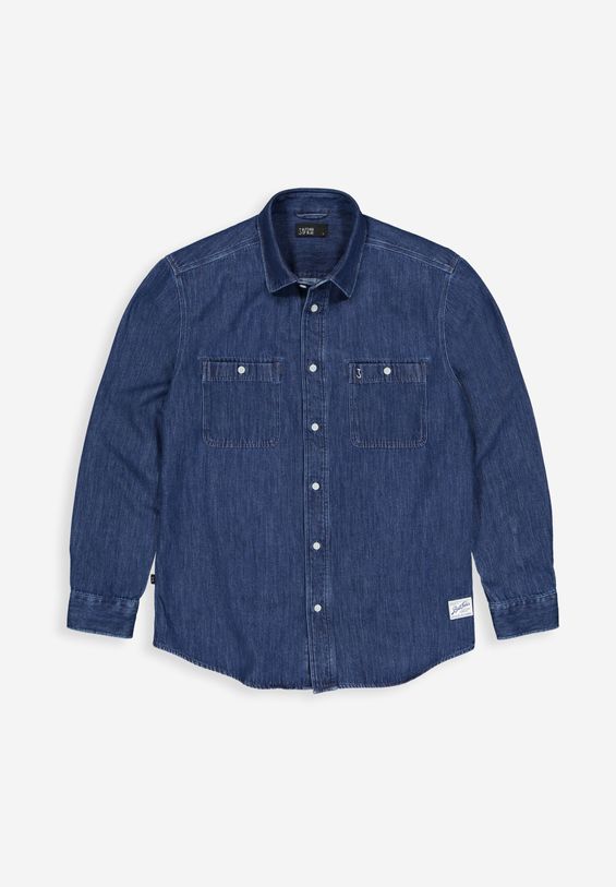 Aidan Worker Denim Shirt