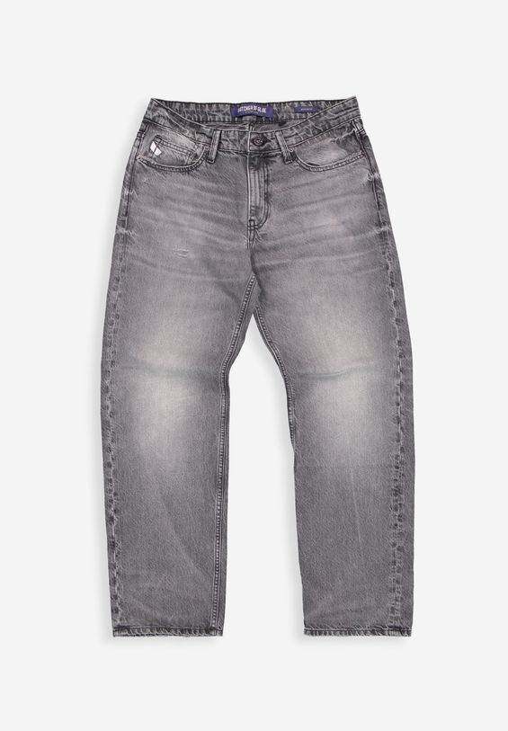 Modesto Porto denim Grey Aged