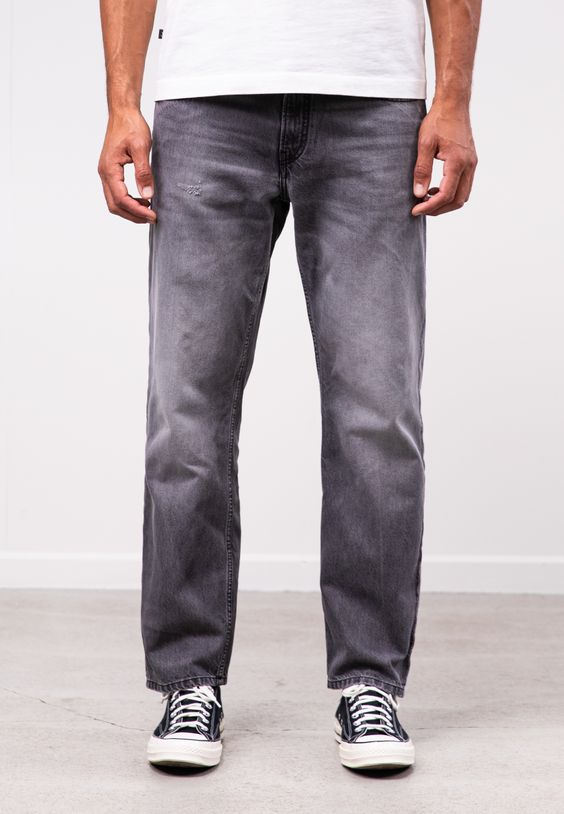 Modesto Porto denim Grey Aged