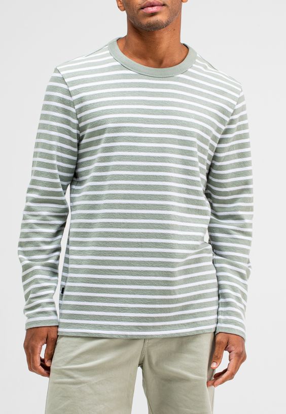 Gaspard Stripe Crew