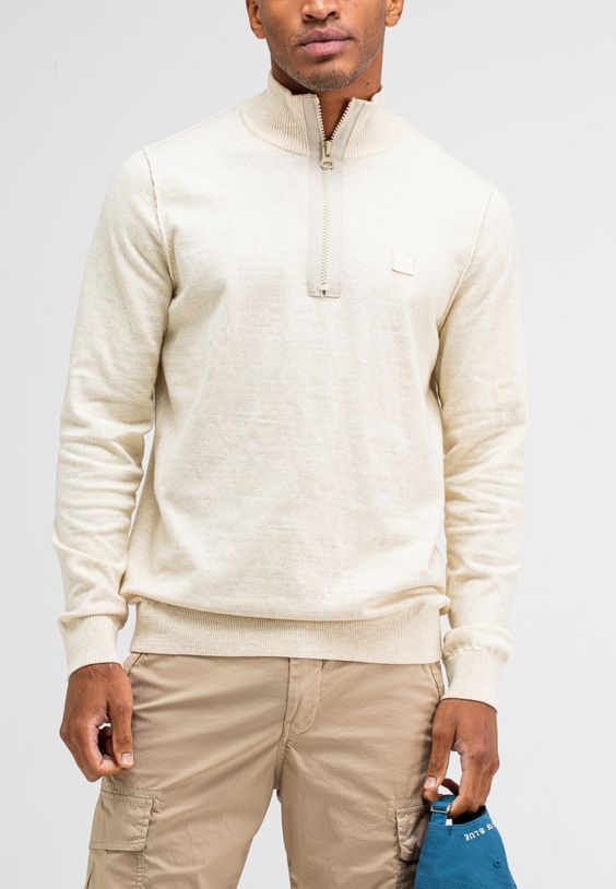 Lt Clifden Half Zip
