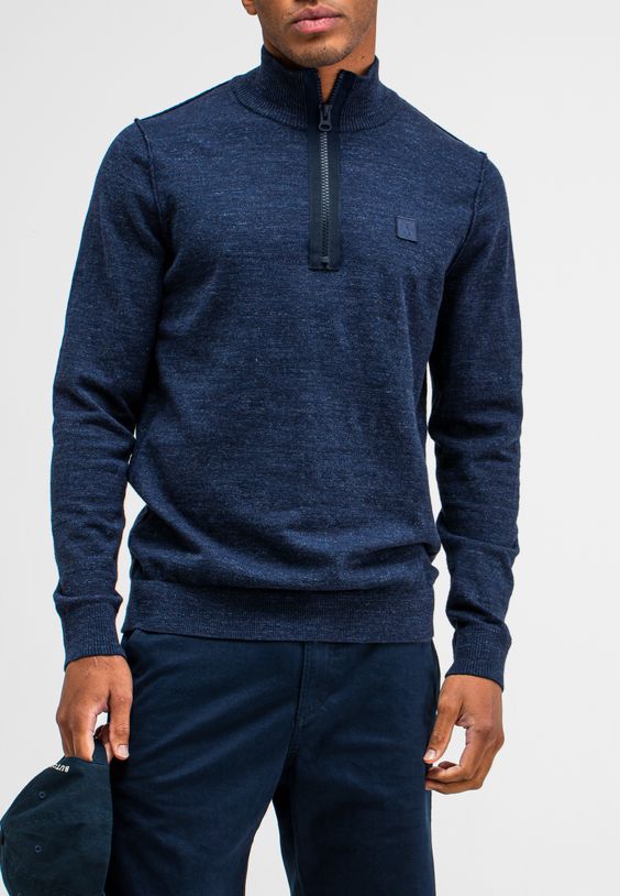 Lt Clifden Half Zip