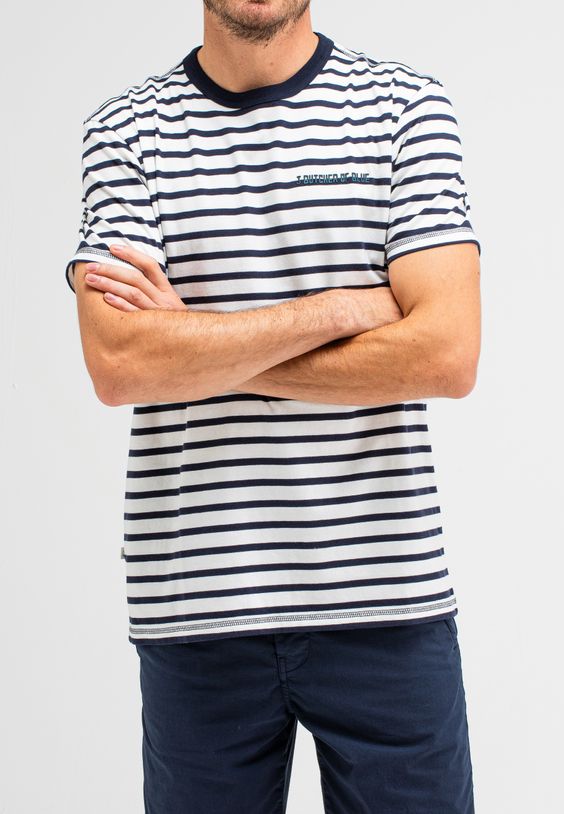 Classic Stripe Butcher Tee