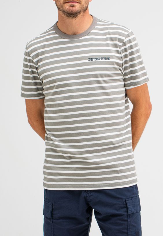 Classic Stripe Butcher Tee