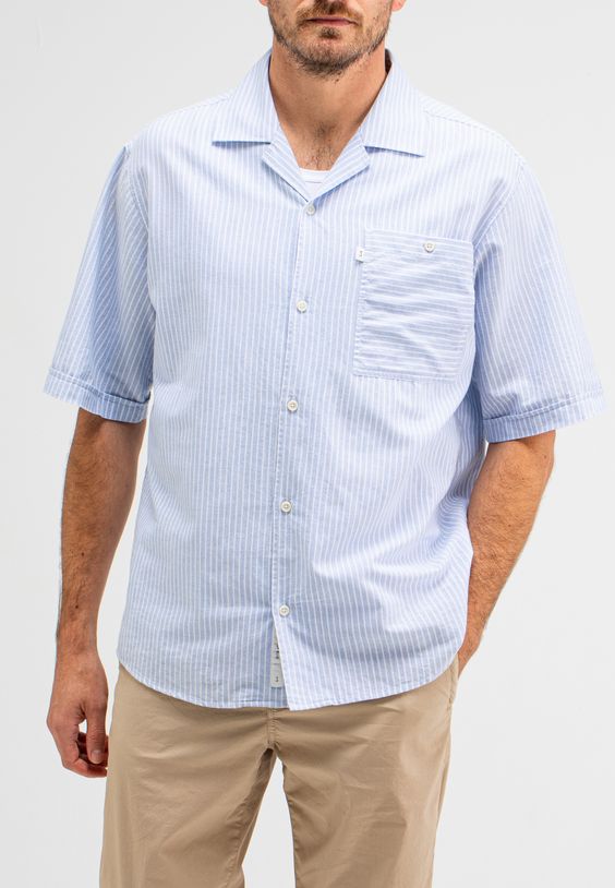 Anthony Resort Stripe Shirt SS