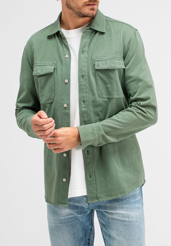 Finn Pocket Jersey Overshirt