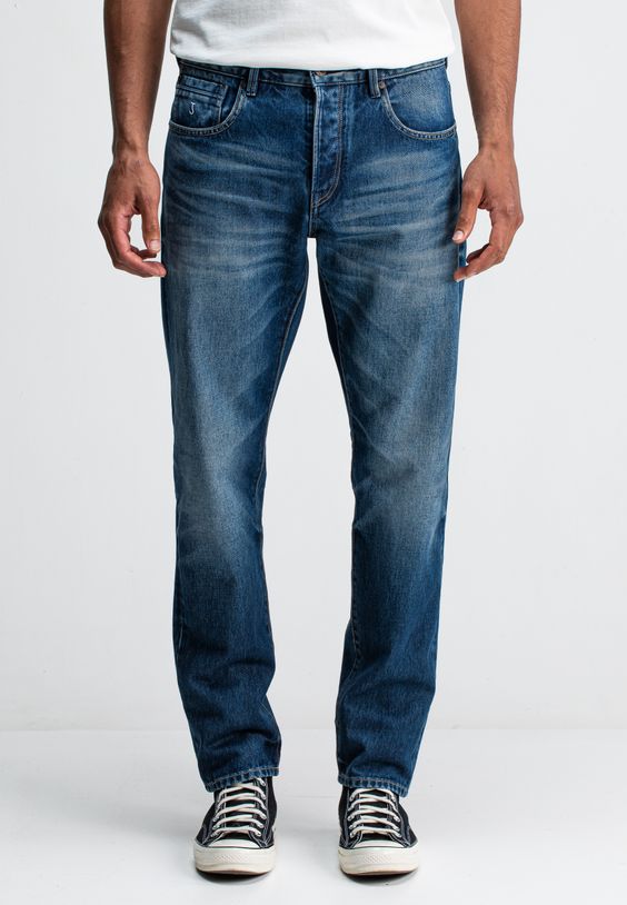 Stockton Straight Shadow Mid Denim