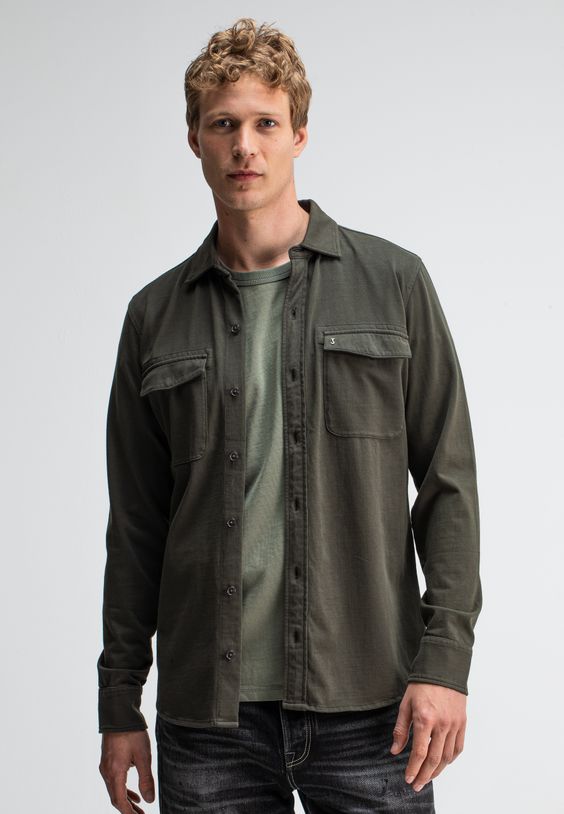 Finn Pocket Jersey Overshirt