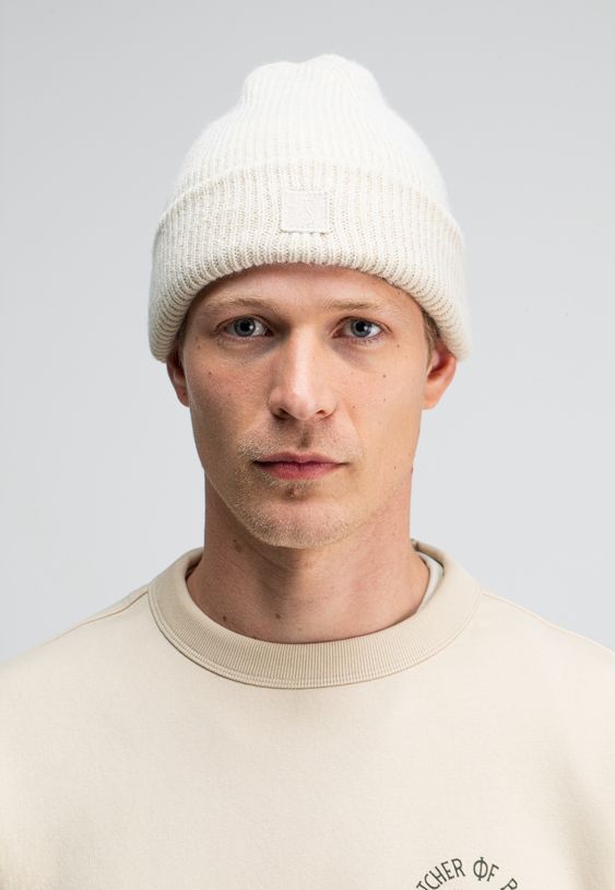 Army Wool Hook Beanie